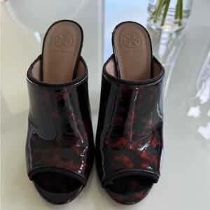 Tory Burch Women's Tortoiseshell Mules
